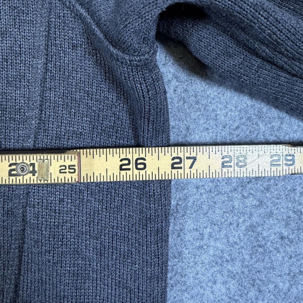 L.L.Bean Jacket Mens 2XL Tall Gray Sweater Fleece Full Zip Mazda North End - Picture 6 of 7